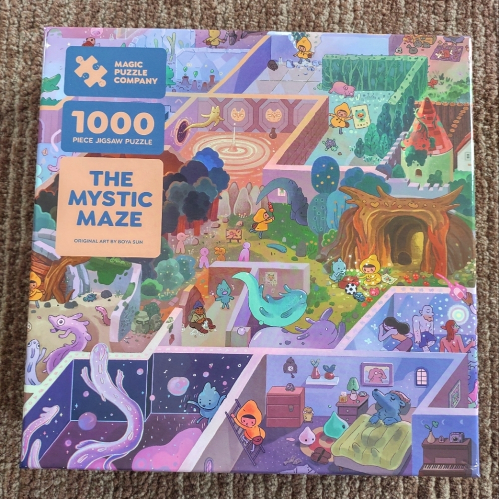 The Mystic Maze 1000 Piece Jigsaw Puzzle